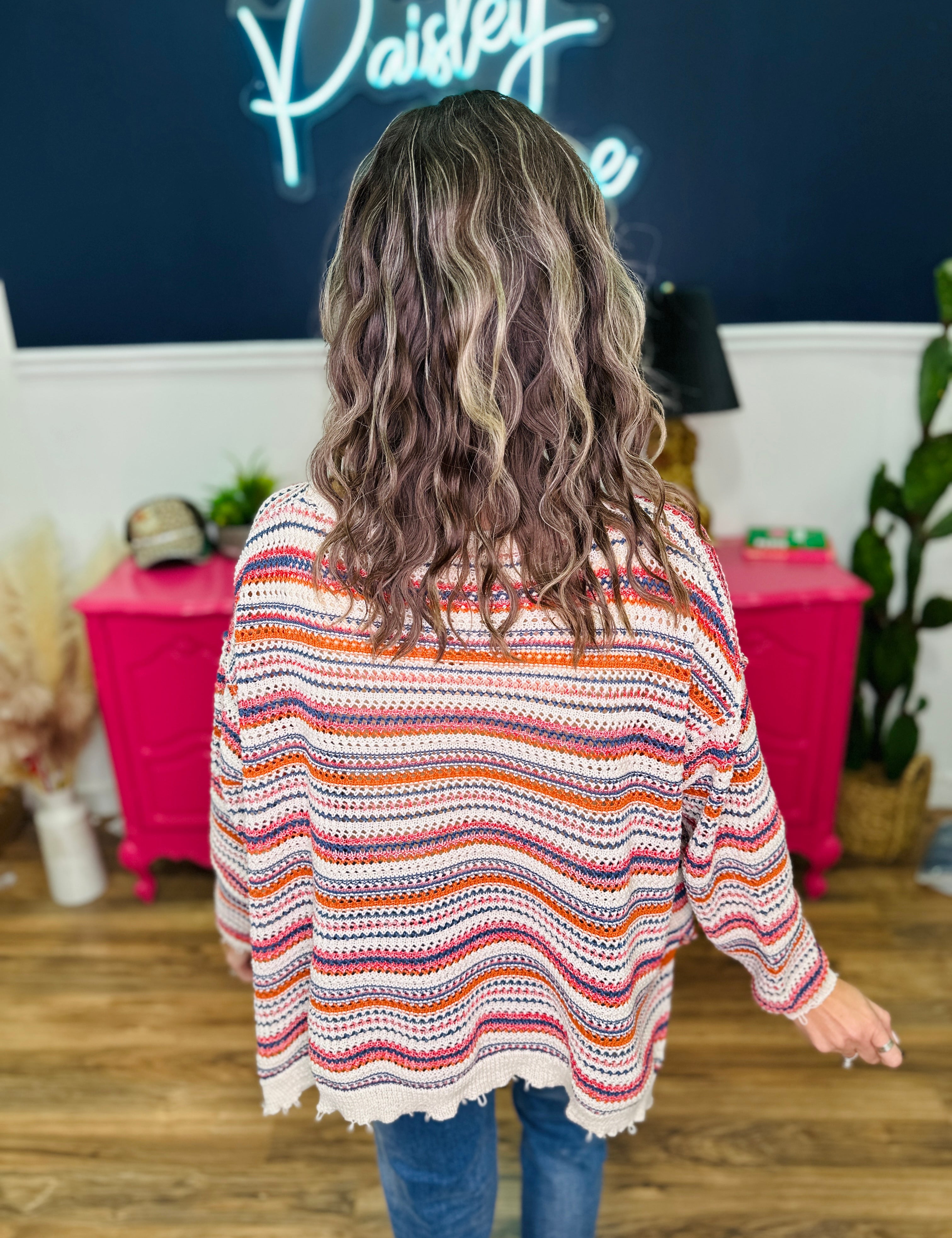 Multicolor Thread Knit Sweater - FINAL SALE