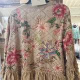 Tattered Flowers Jacket - PREORDER