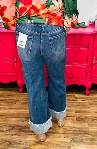 Just This Once Straight Leg Jeans By Mica