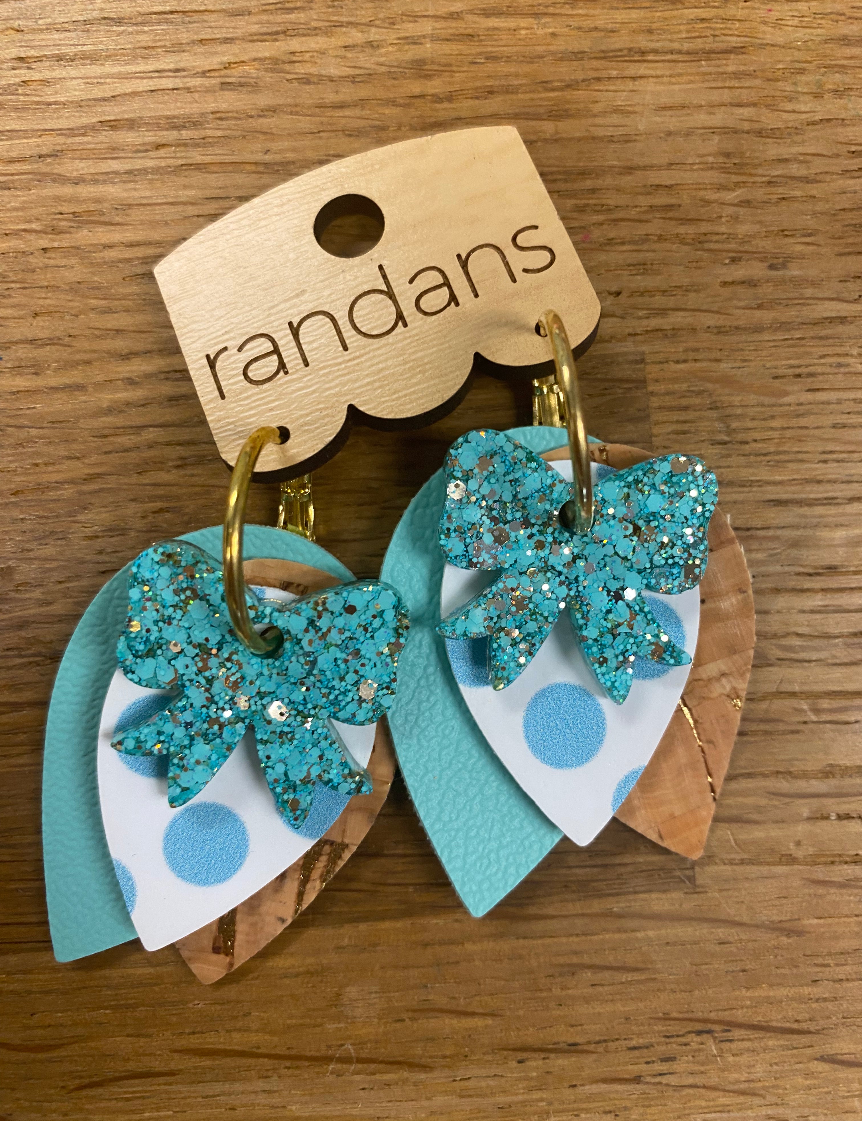 Petite Layered Earrings - Polka Dot - PREORDER
