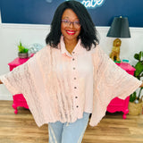 Meant To Be You And Me Top by Pol - Lt Blush - LAST ONES FINAL SALE