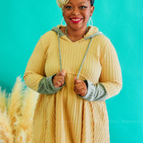 Keep In Mind Hooded Top - Mustard* FINAL SALE *