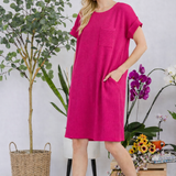 Oh My Heaven Dress - Fuchsia - PREORDER