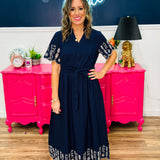 Garden Breeze Midi Dress- FINAL SALE