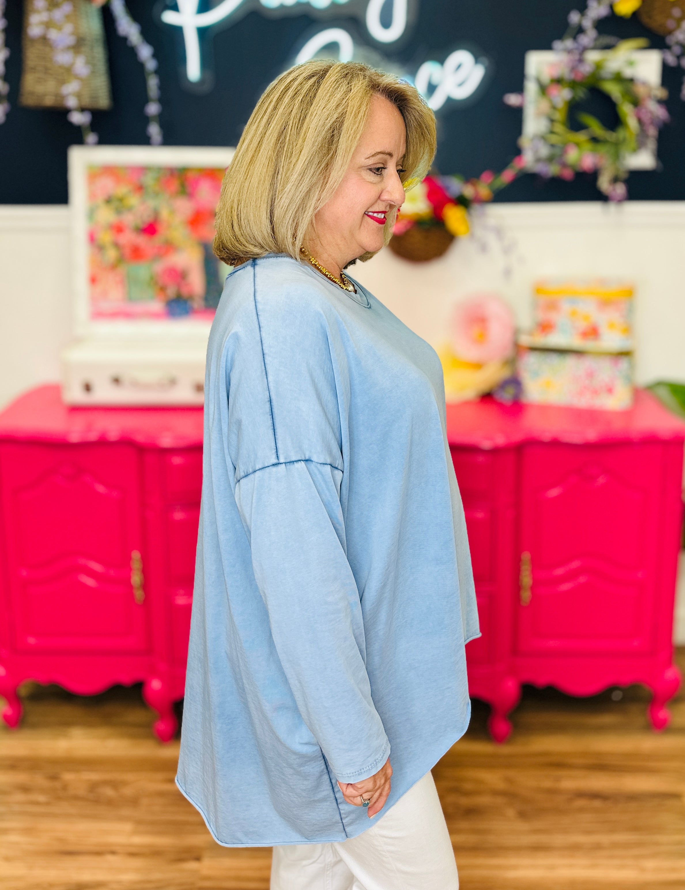 Everyday Muse Top - Blue