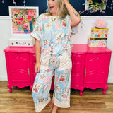 Patterns, Petals & Patches Pants