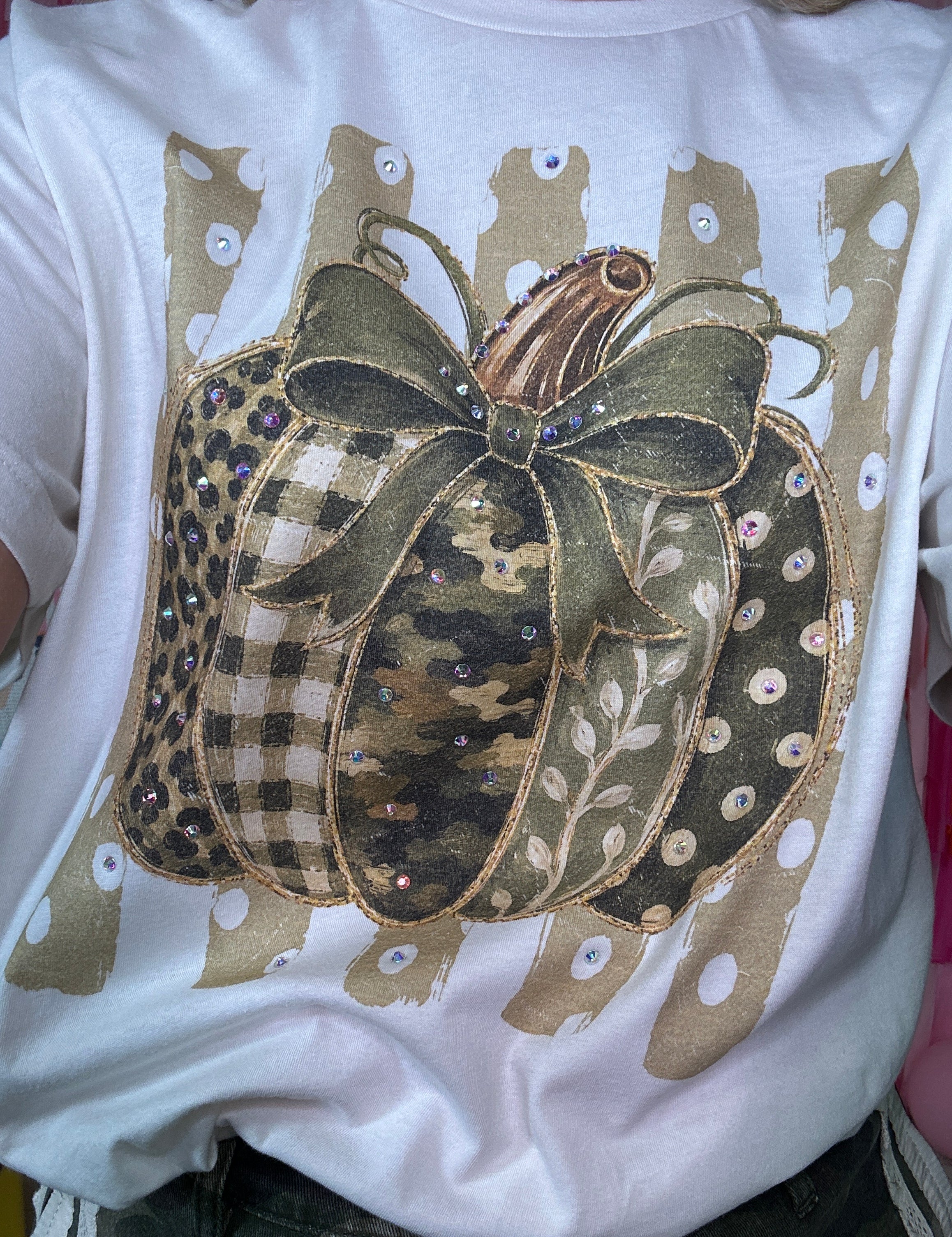 Camo Cutie Pumpkin Boujee Tee