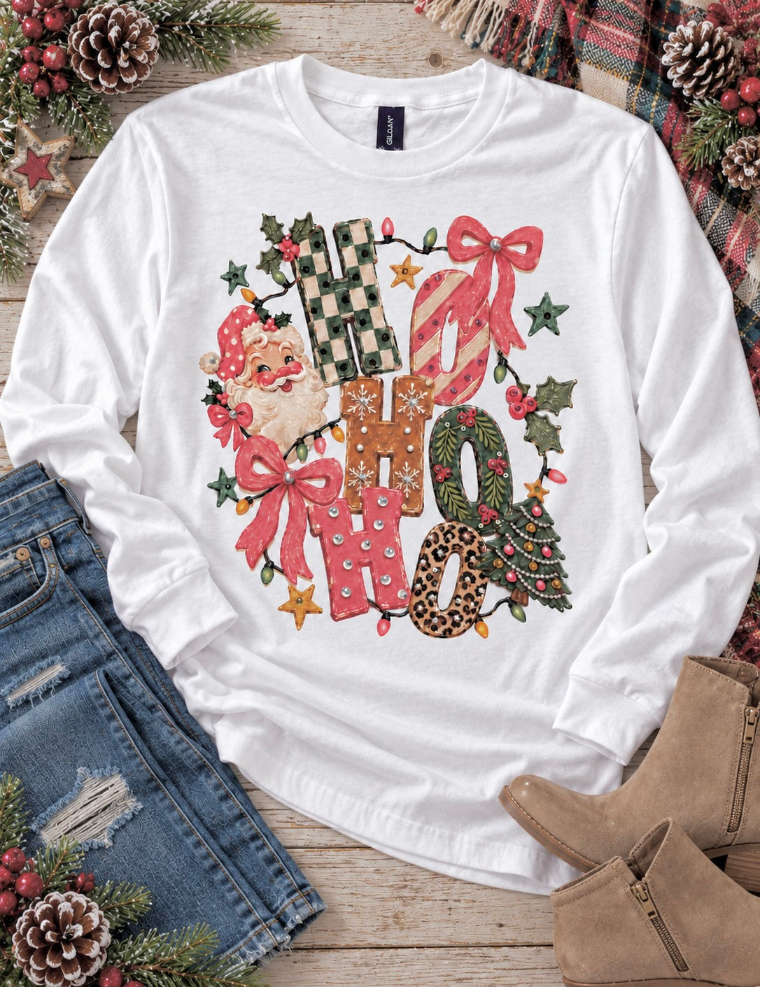 Christmas Shenanigans Boujee Tee - 3 Styles