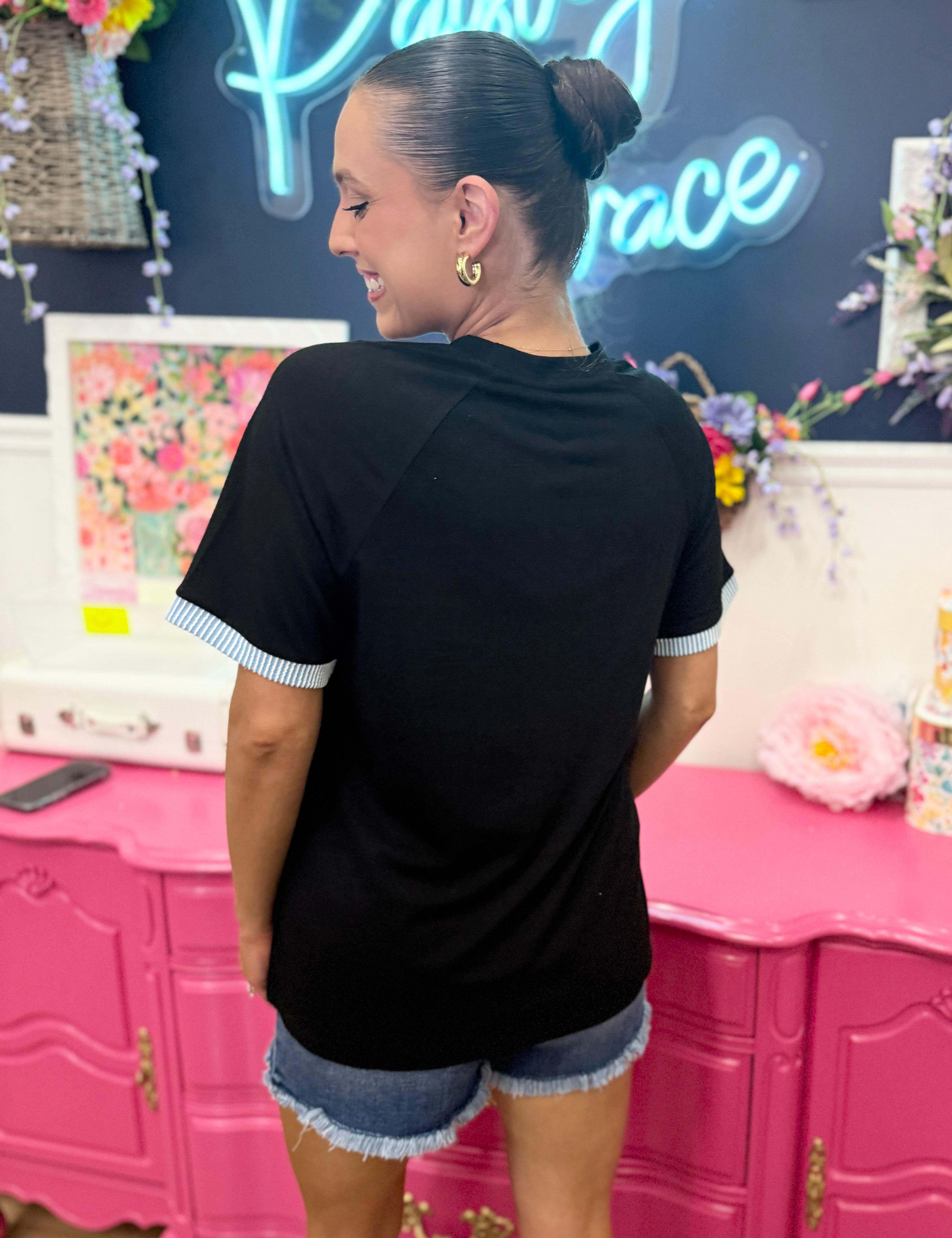 Lone Star Denim Top