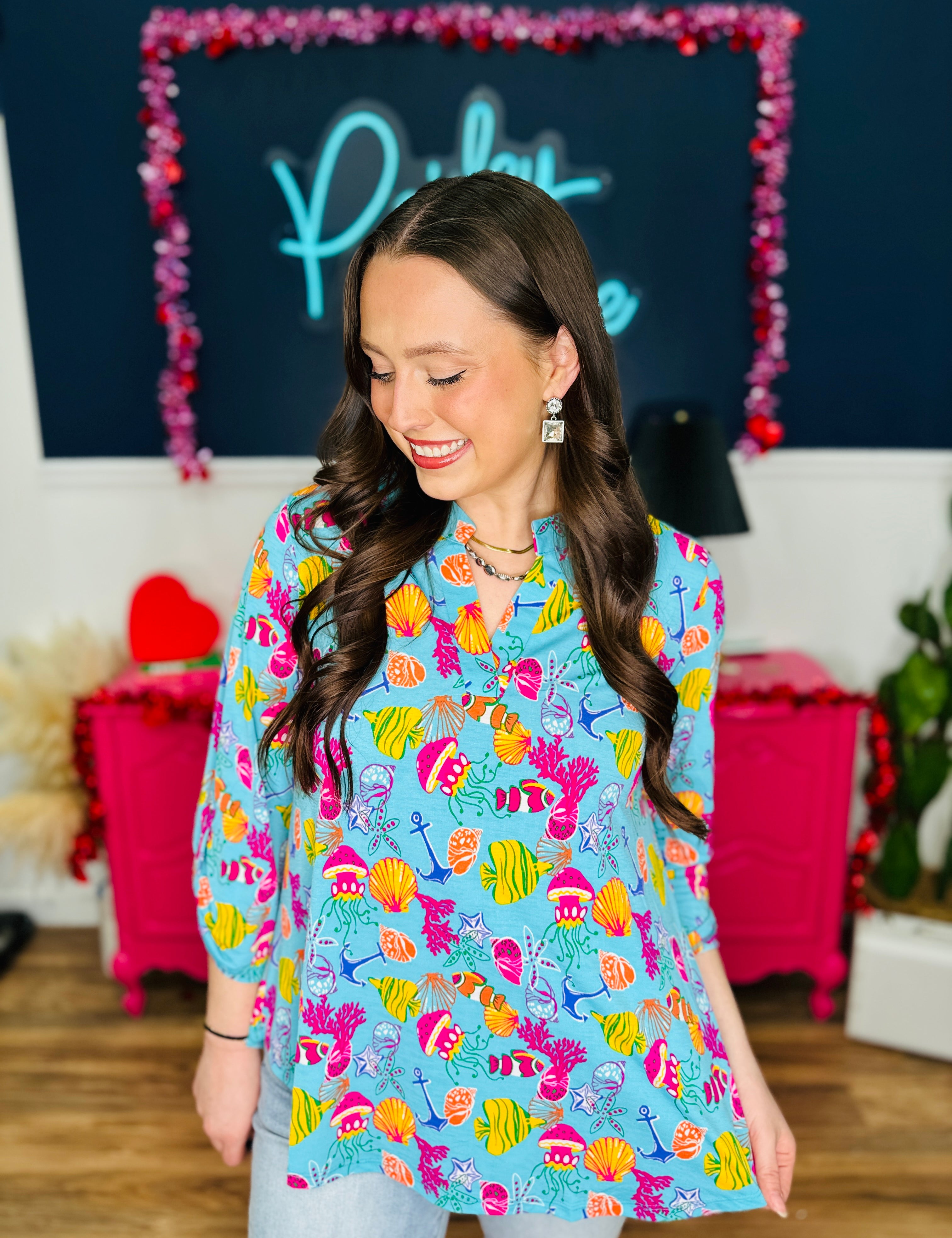 Under The Sea Top - FINAL SALE