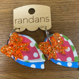 Petite Layered Earrings - Polka Dot - PREORDER