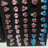 ATG Teardrop Crystal Ring #106 - Preorder