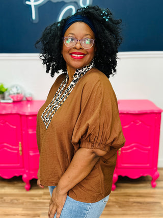 Urban Safari Top - Caramel