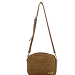 Suede Woven Willow Camera Crossbody Bag-Crossbody Bag-Pretty Simple