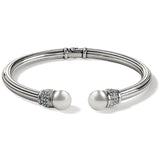 Brighton Meridian Open Hinge Bangle - Silver