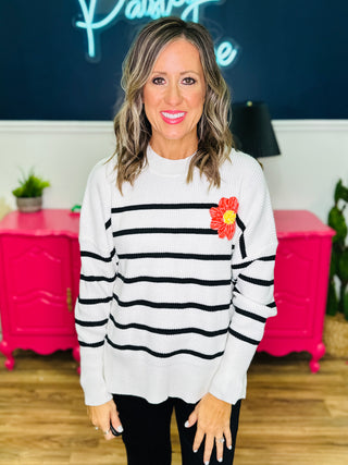 Knitted Bloom Sweater