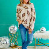 Wild Nature Top - Taupe* FINAL SALE *