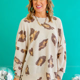 Wild Nature Top - Taupe* FINAL SALE *