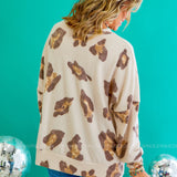 Wild Nature Top - Taupe* FINAL SALE *