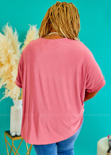 Load image into Gallery viewer, Pour the Pinot Top - Mauve - DOORBUSTER
