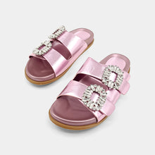 Load image into Gallery viewer, Bridget Sandals by Shu Shop - Metallic Pink
