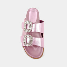 Load image into Gallery viewer, Bridget Sandals by Shu Shop - Metallic Pink
