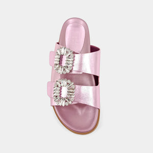Bridget Sandals by Shu Shop - Metallic Pink - PREORDER