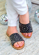 Load image into Gallery viewer, Bail Money Sandals by Corkys - Black
