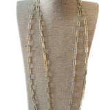 ATG Paperclip Long Necklaces