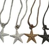 ATG Crystal Star Statement Long Necklaces