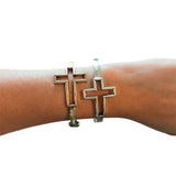 ATG Cross Hinged Bracelets