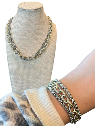 ATG Two Tone Triple Strand Magnetic Clasp Collection