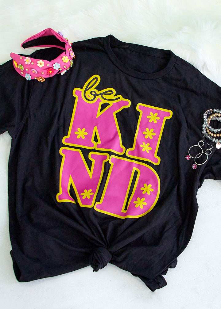 Be Kind Graphic Tee - Crew or Vneck