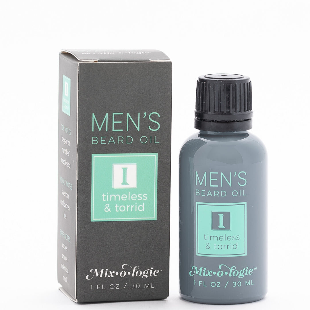 Beard Oil for Men (30 mL) by Mixologie - PREORDER