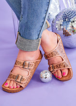 Load image into Gallery viewer, Berry Sandals by Very G - Light Tan - FINAL SALE
