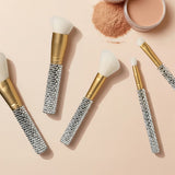 Genie 5 piece Diamond Brush Collection with Satin Case  - PREORDER