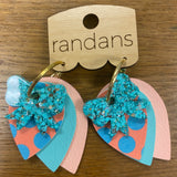 Petite Layered Earrings - Polka Dot - PREORDER
