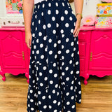 Dots & Daydreams Maxi Skirt