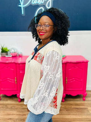 POL Late Checkout Top - Coconut