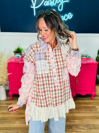 Cottage Cutie Top - Pink