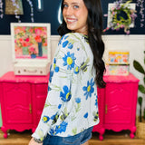 Busy Bloom Top