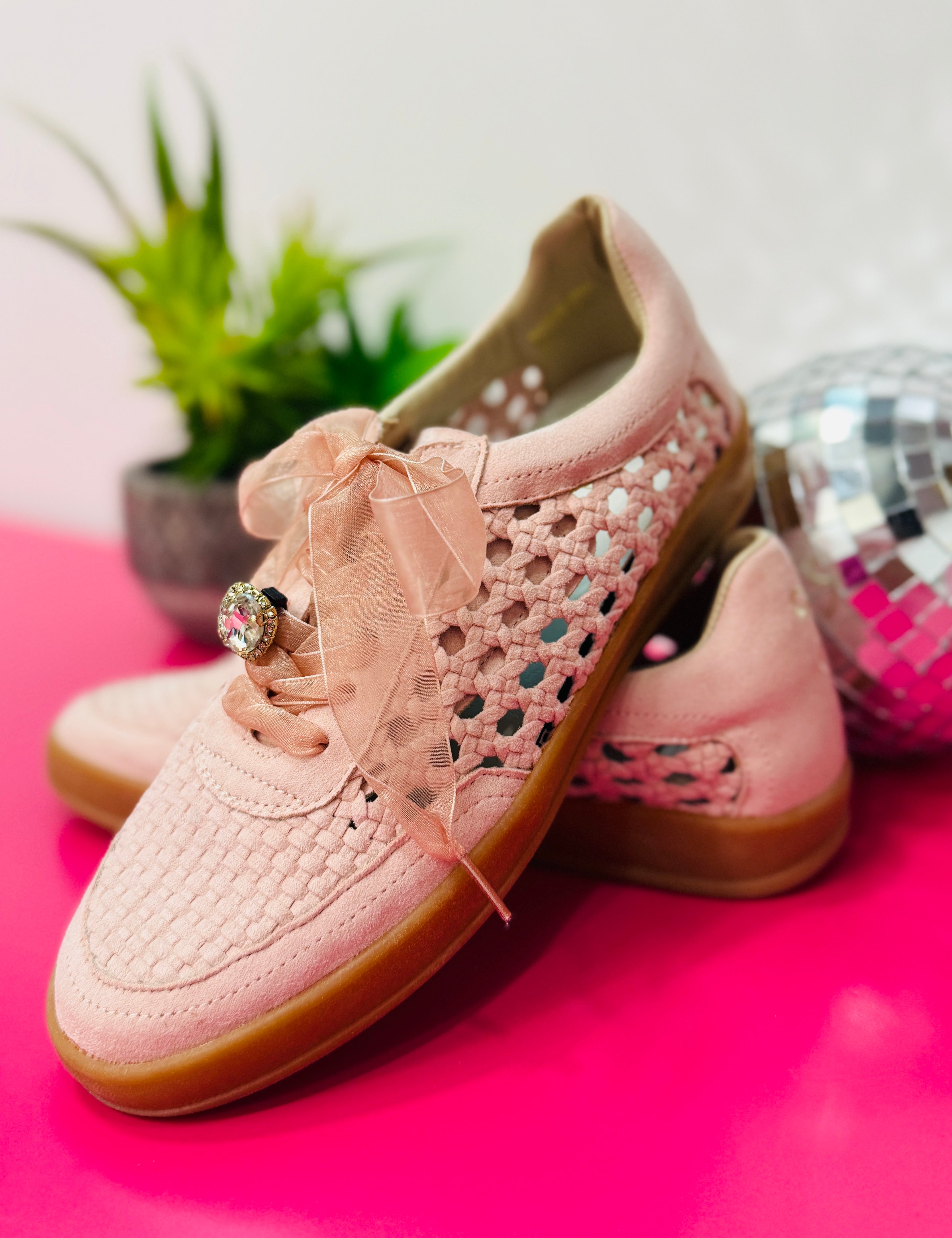 Giselle Sneakers - Lt. Pink - LAST ONES FINAL SALE
