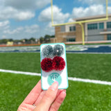 Gameday Poms Earrings by Taylor Shaye* LAST ONES FINAL SALE * - LAST ONES FINAL SALE