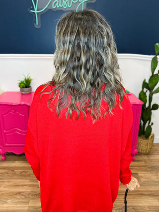 Long Sleeve Knitted Sweater