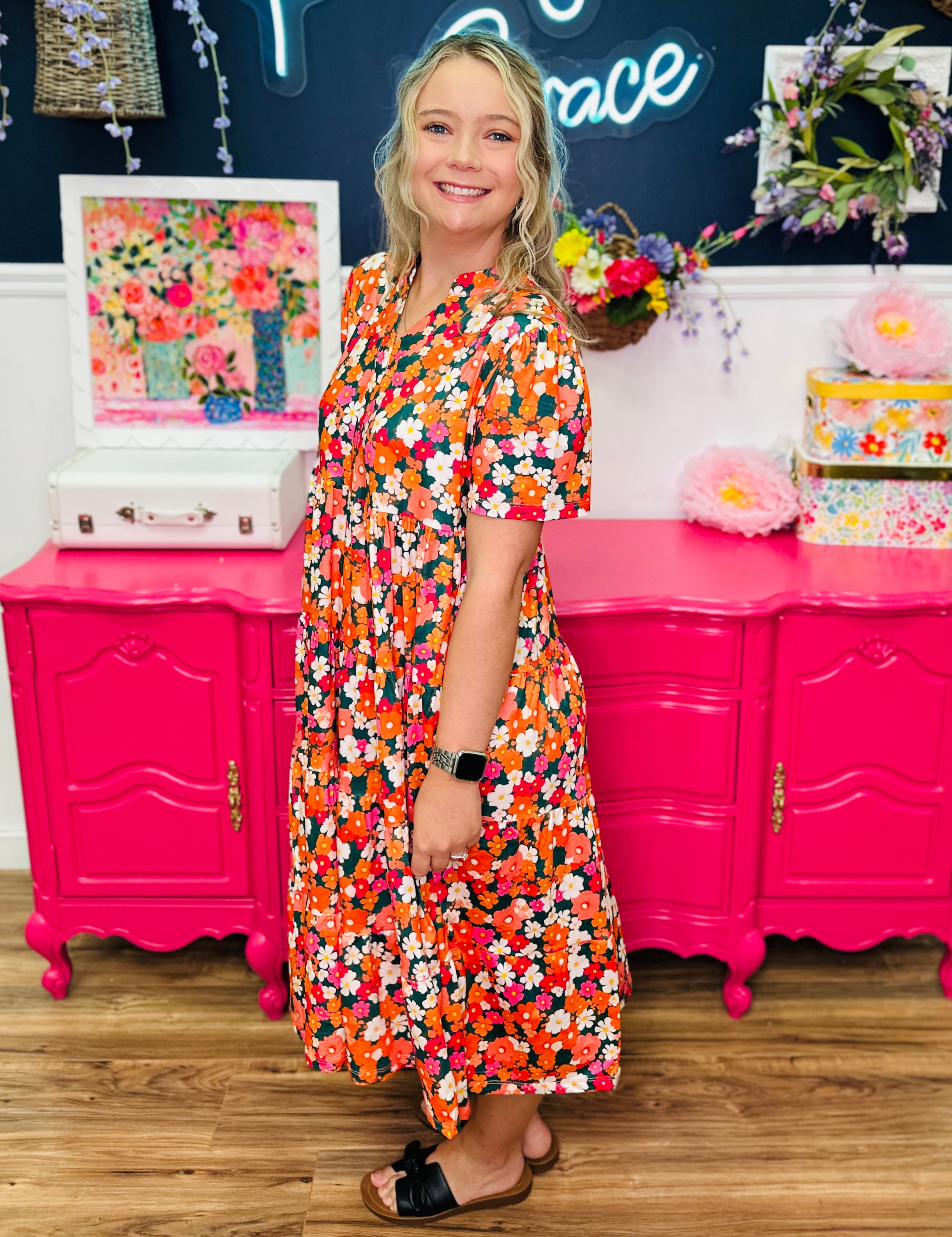 Summer Wildflower Dress
