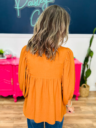 No Looking Back Top - Toffee