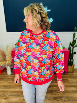 Lola Vibrant Bloom Top