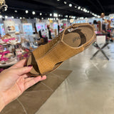 Volta II Caramel Patent Croco By Corkys - PREORDER