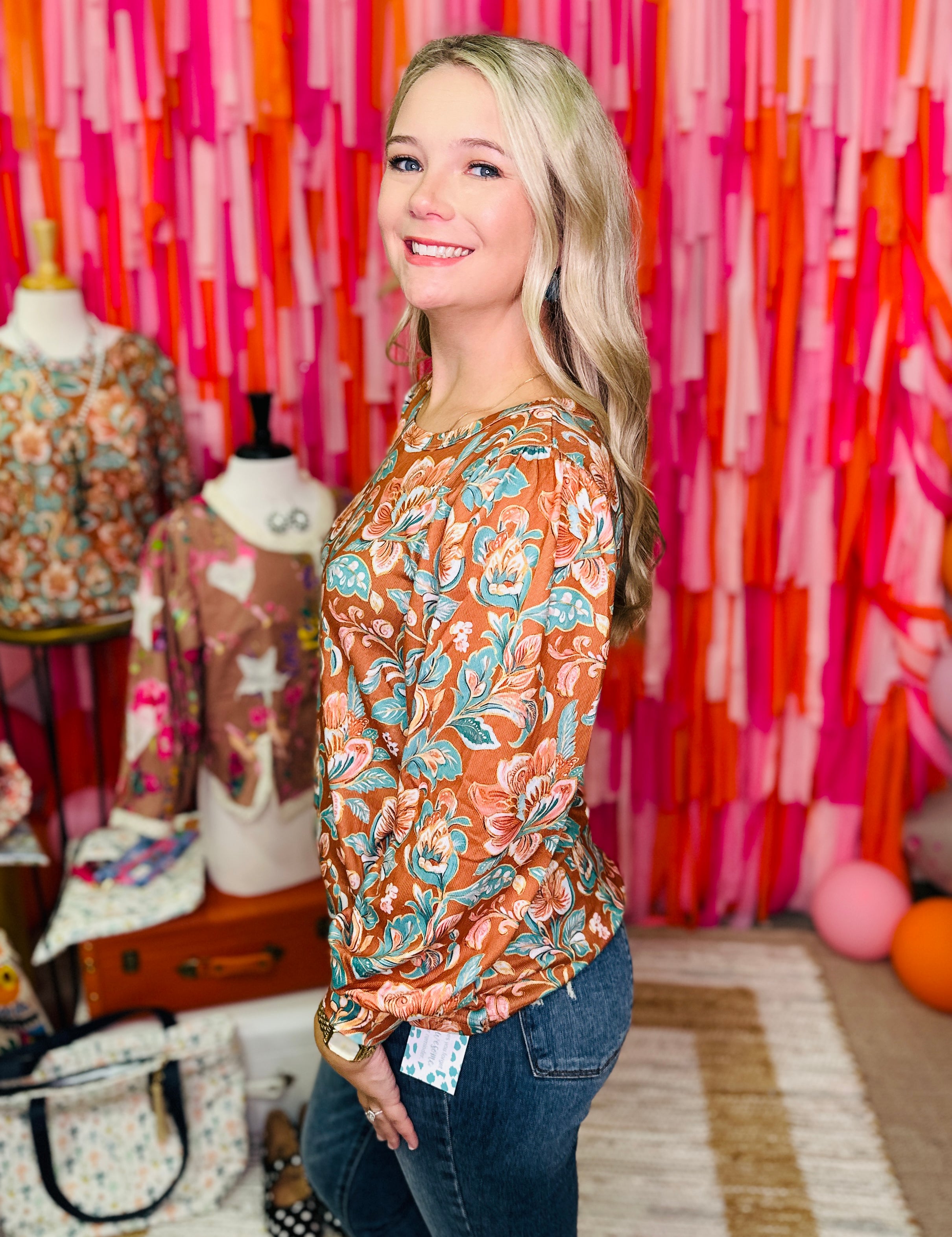 Wild Paisley Top