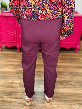 Magic Pants - Plum